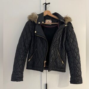Juicy Couture Quilted Puffer Jacket Size S